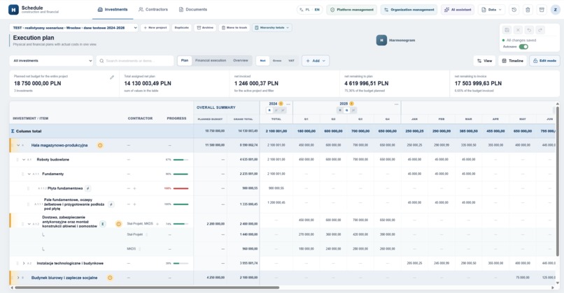 HRF+ - Construction Schedule & Cost Control – screenshot 1
