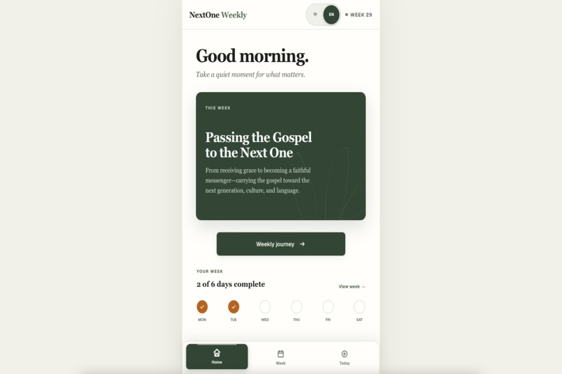 NextOne Weekly – screenshot 1