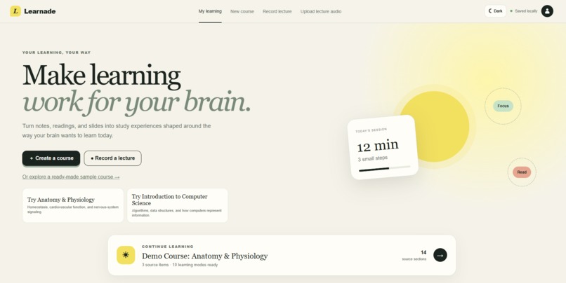 Learnade – screenshot 4