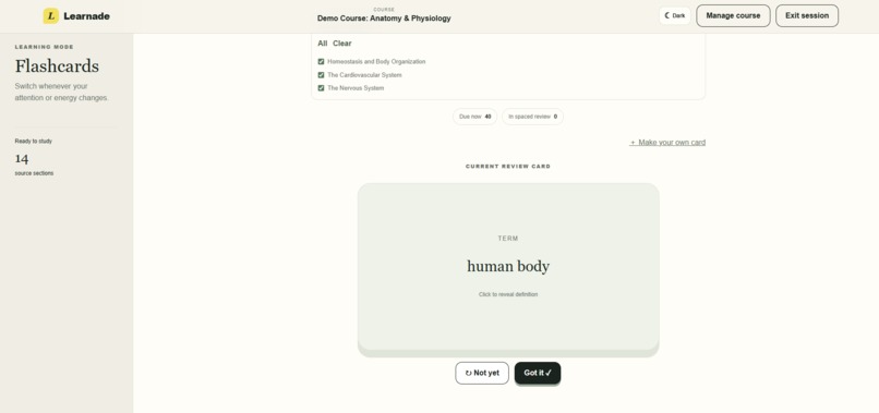 Learnade – screenshot 5