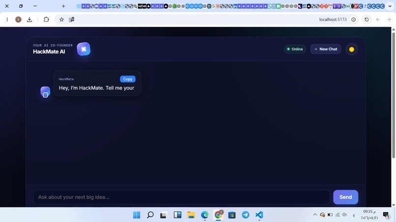 HackMate-AI – screenshot 2