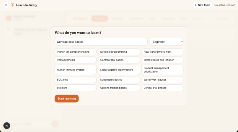LearnActively – screenshot 4