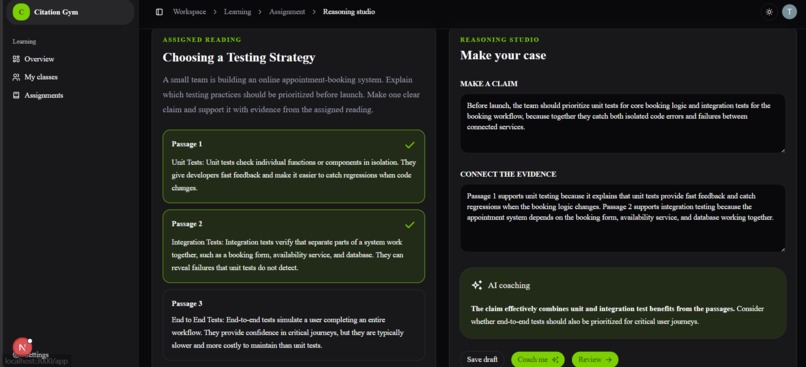 Citation Gym – screenshot 13