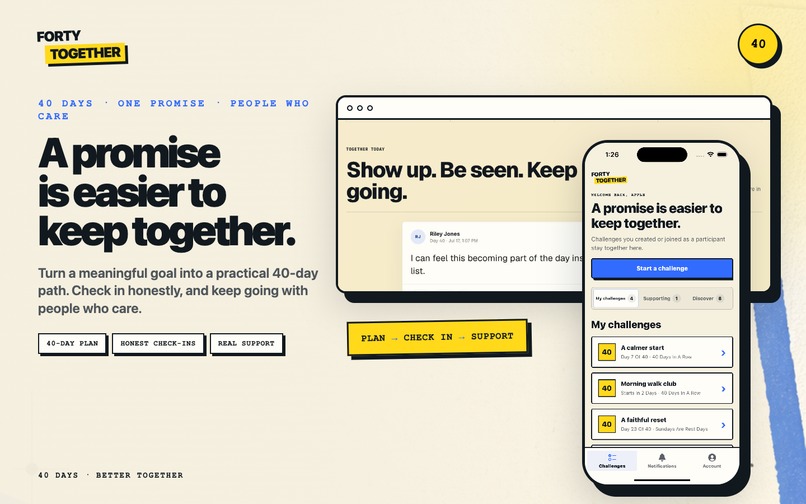 Forty Together – screenshot 1