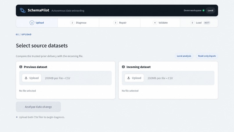 SchemaPilot – screenshot 1