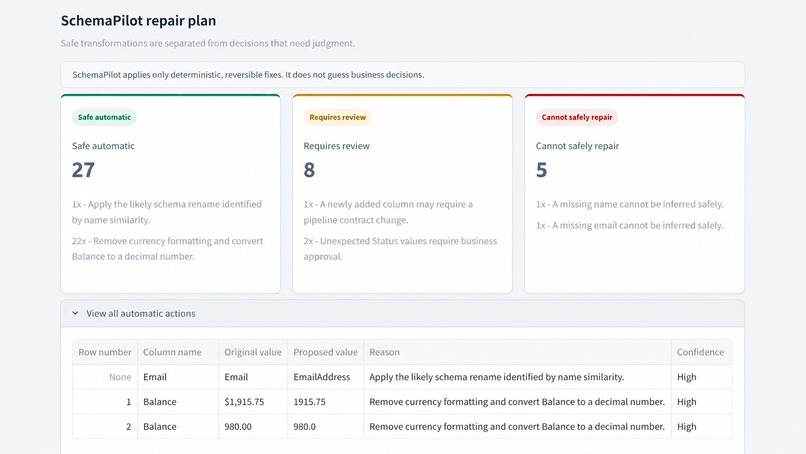 SchemaPilot – screenshot 4