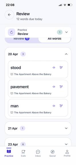 Language Cafe – screenshot 3