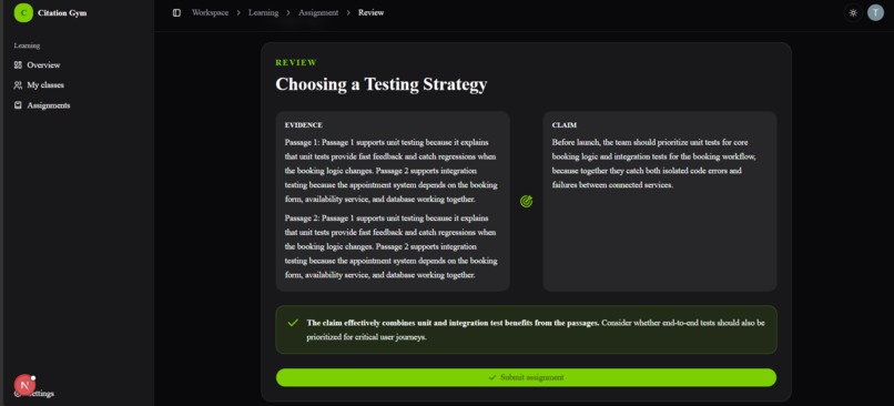 Citation Gym – screenshot 14