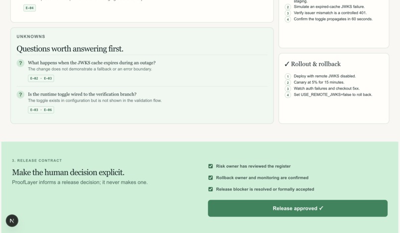 Prooflayer – screenshot 2