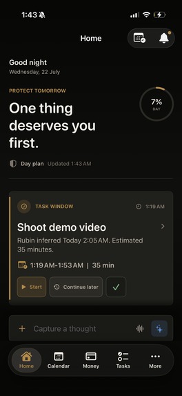Rubin — Private Intelligence for Everyday Life – screenshot 2
