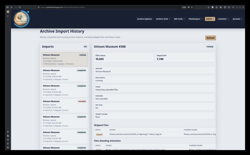 TimeKeeper App – screenshot 2