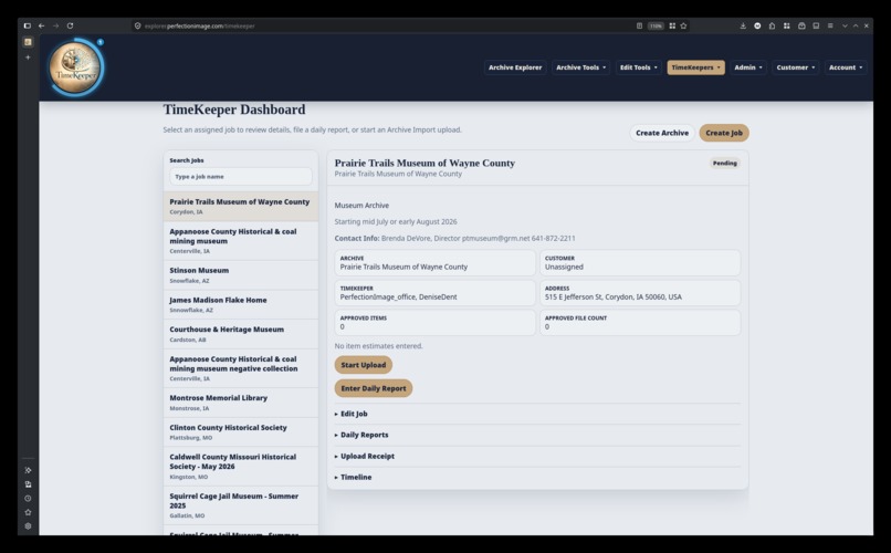TimeKeeper App – screenshot 3