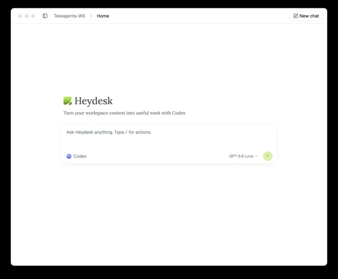 Heydesk – screenshot 1