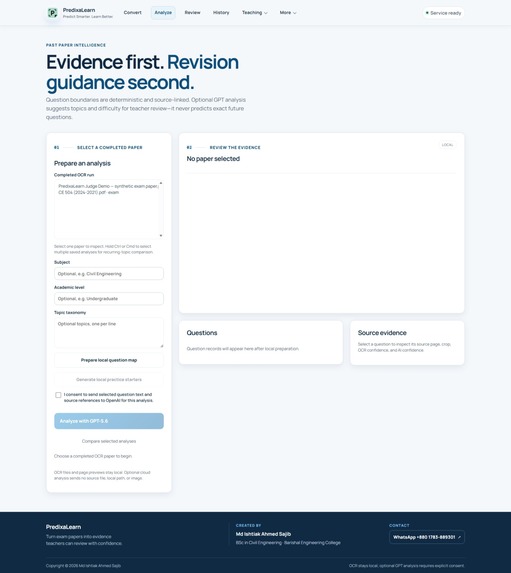 PredixaLearn – screenshot 2