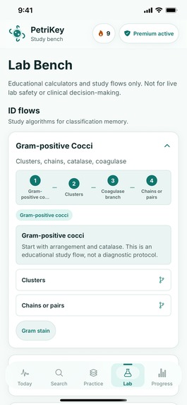 Microbiology - PetriKey – screenshot 2