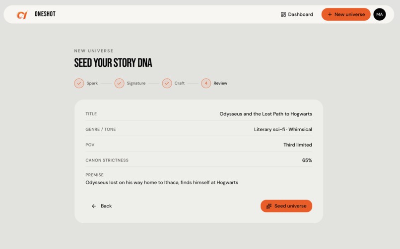 Zero - OneshotAi – screenshot 11