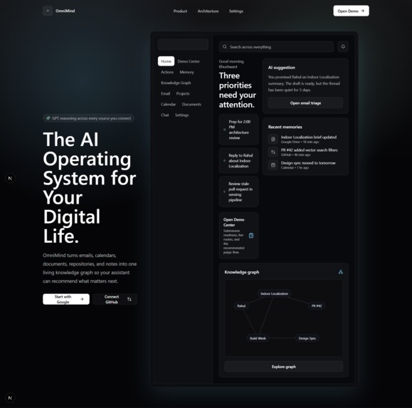 OmniMind – screenshot 1