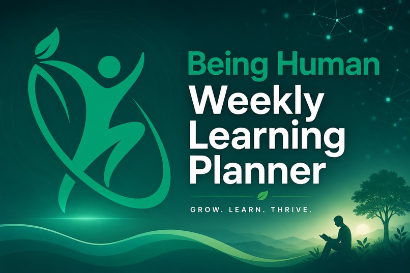 Being Human – Weekly Learning Planner – screenshot 1