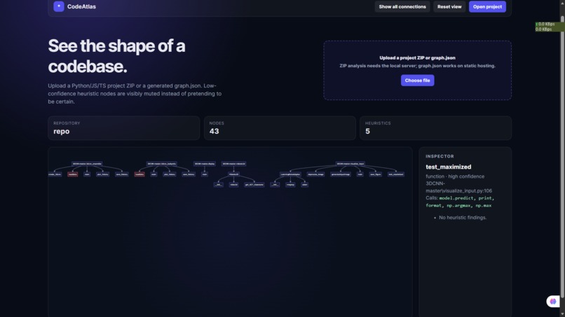 CodeAtlas – screenshot 1