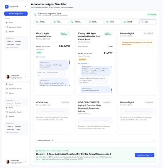 Negotiator AI – screenshot 4