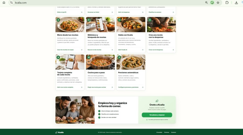 Kcalia.com – screenshot 3