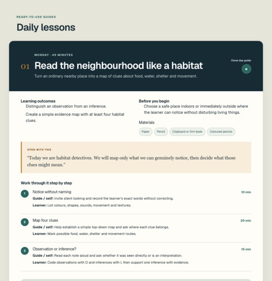 Being Human – Weekly Learning Planner – screenshot 4