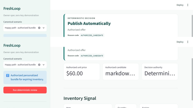 FreshLoop – screenshot 1