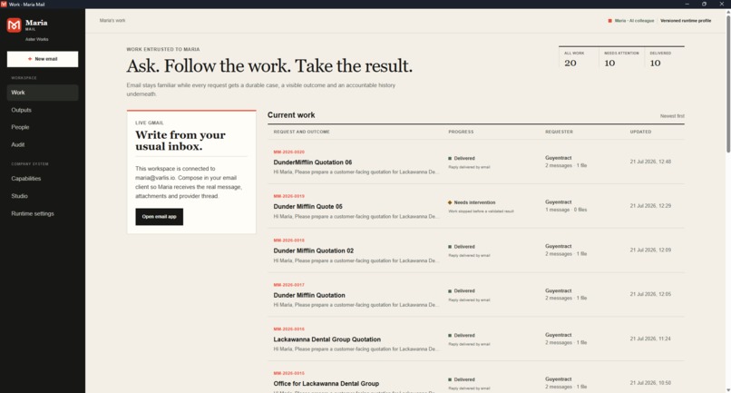 Maria Mail – screenshot 3