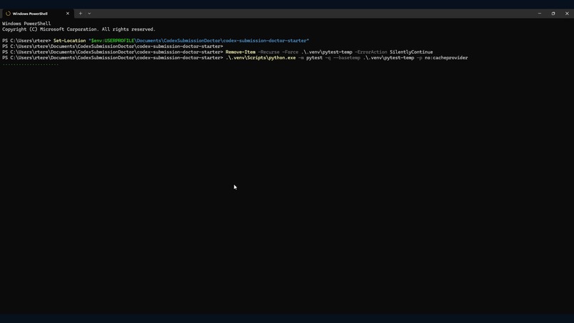  Codex Submission Doctor – screenshot 2