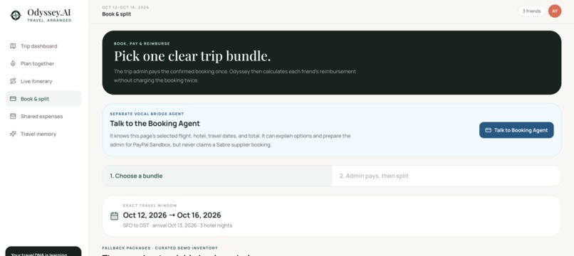 Odyssey.AI - The World's First AI Travel Mediator – screenshot 8