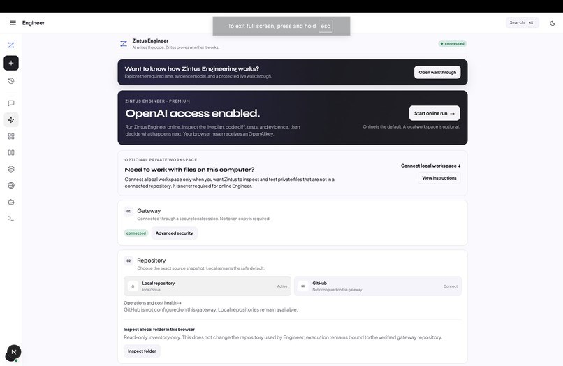 Zintus Engineer – screenshot 1