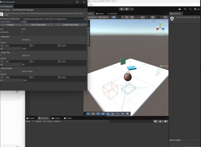 Codex Forge: Unity Production Toolkit – screenshot 3