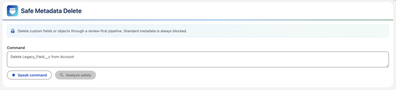 SafeChange AI – screenshot 1