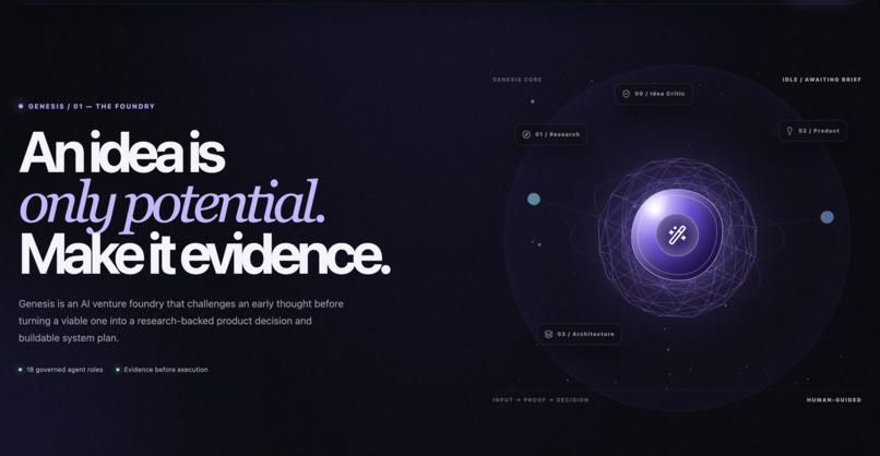 Genesis – screenshot 1