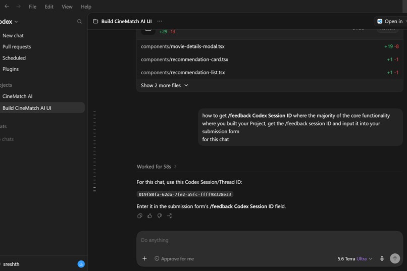 CineMatch AI – screenshot 1