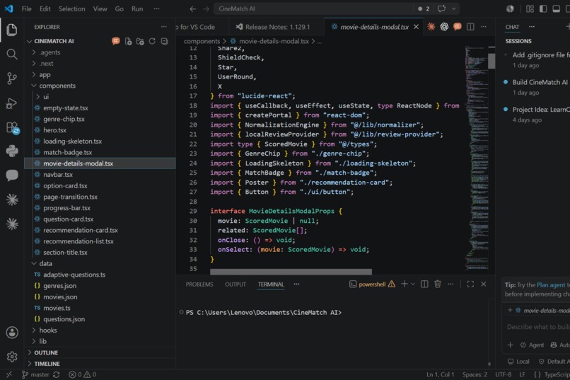 CineMatch AI – screenshot 3