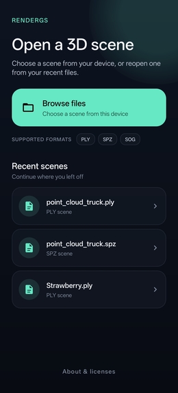 RenderGS – screenshot 1
