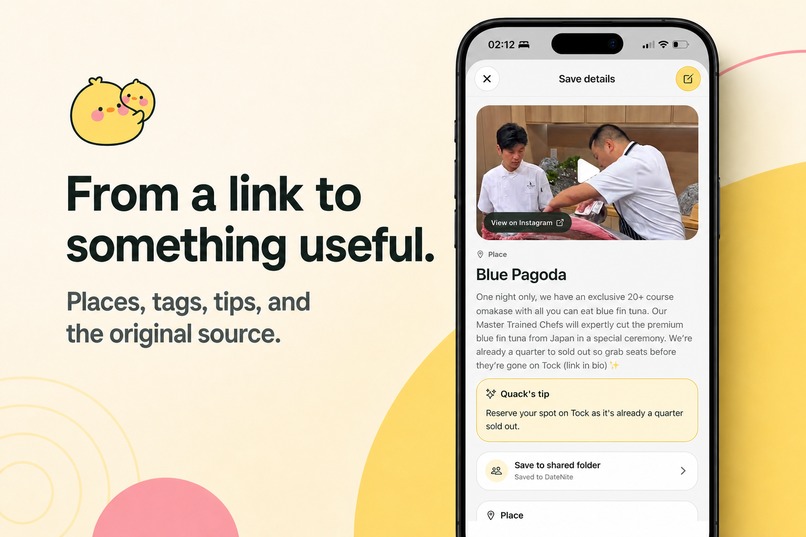 Quackive — Turn Saved Posts Into Shared Plans – screenshot 4