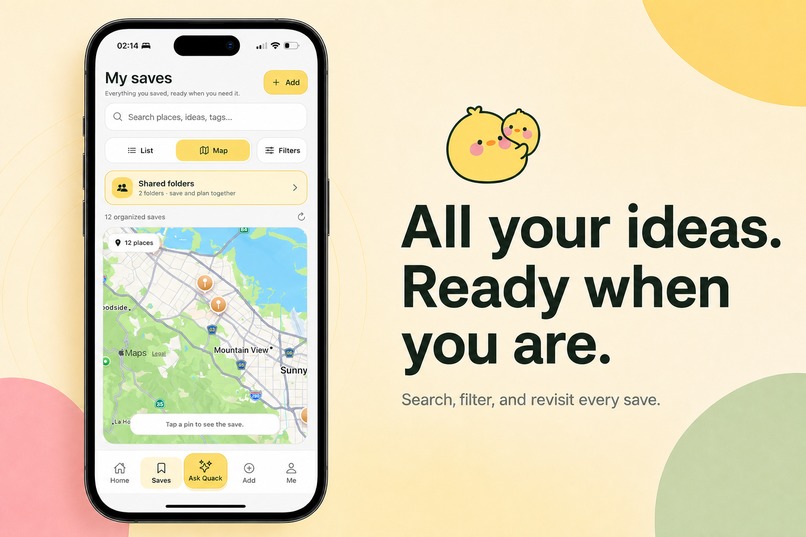 Quackive — Turn Saved Posts Into Shared Plans – screenshot 6