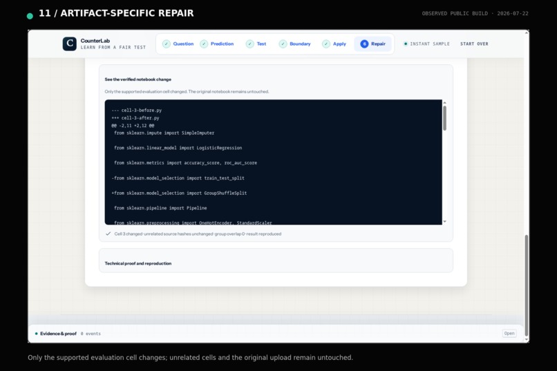 CounterLab: The Scientific Debugger for Beliefs – screenshot 7