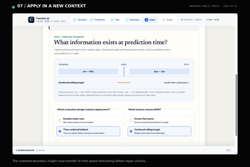 CounterLab: The Scientific Debugger for Beliefs – screenshot 12