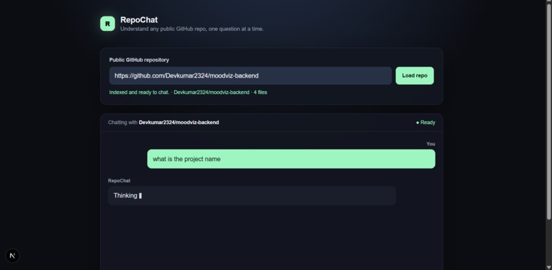 Repo Chat  – screenshot 1