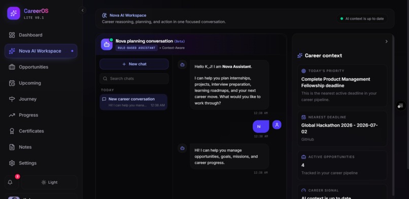 CareerOS Lite – screenshot 2