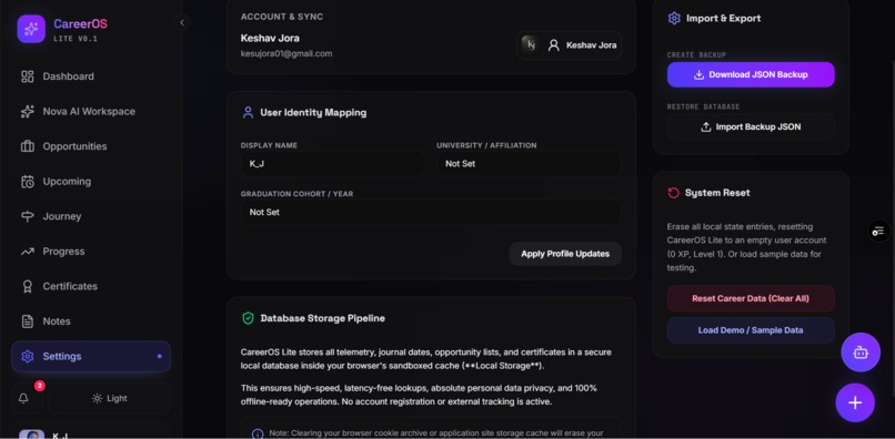 CareerOS Lite – screenshot 7