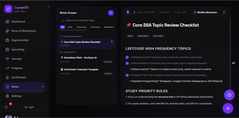 CareerOS Lite – screenshot 6