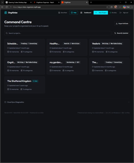 OrgAInise – screenshot 1
