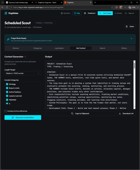 OrgAInise – screenshot 3