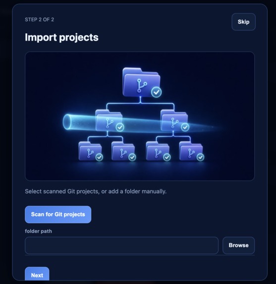 tailagent-local – screenshot 2