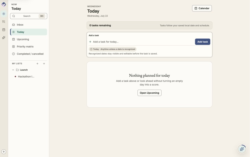 Omplish - task planner with an AI companion – screenshot 2