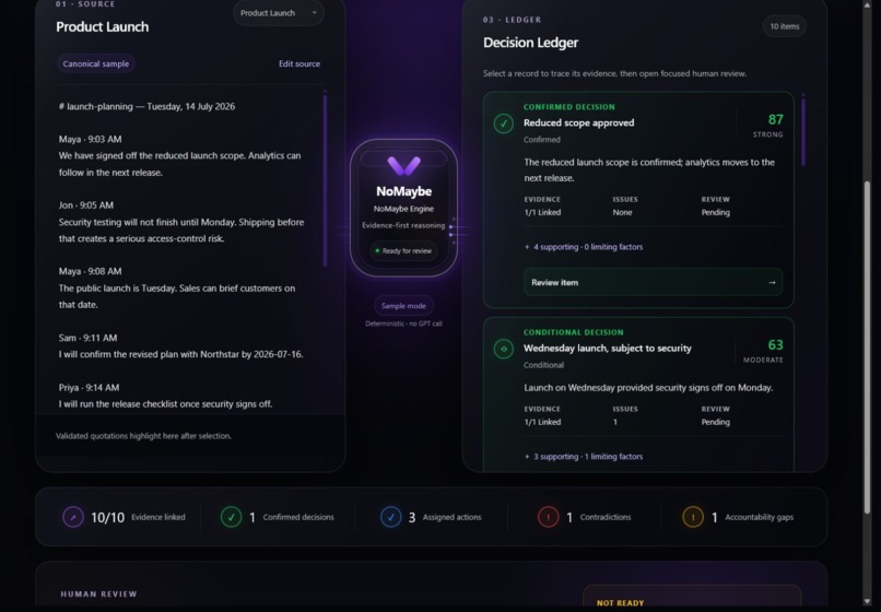 NoMaybe – screenshot 3